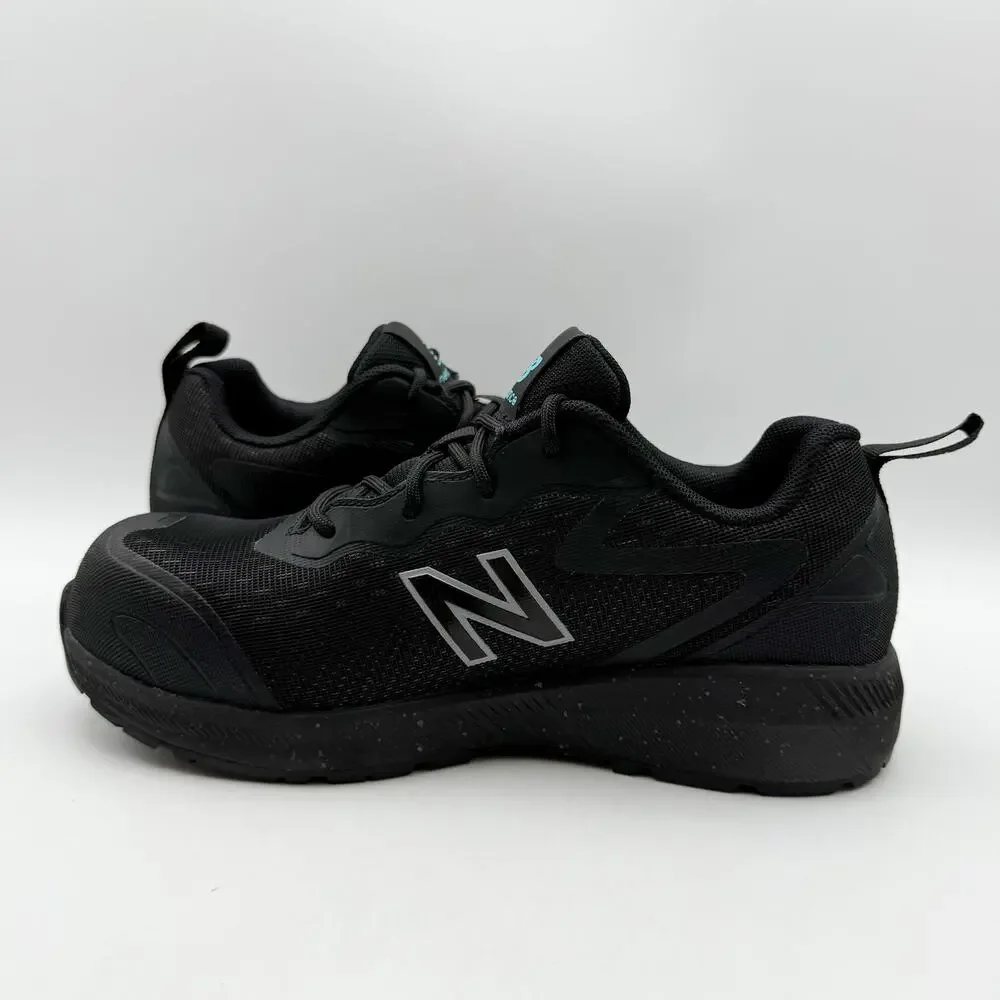 New Balance Womens Logic Work EH SR Sneakers US 6.5 EU 41.5 Black Leather CT EUC